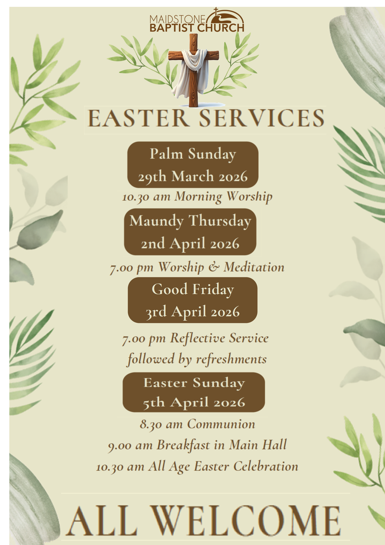 Website Easter Flier